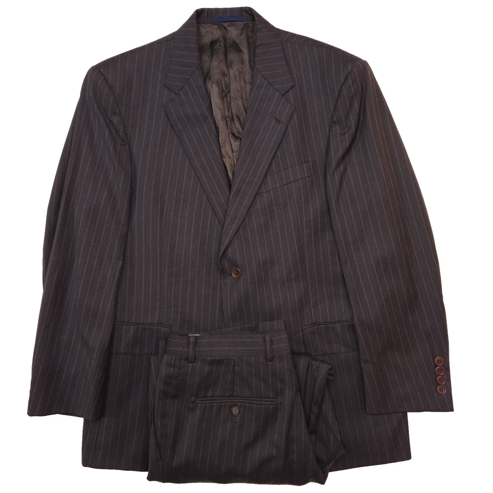 Daniel Cremieux Loro Piana Suit Men's 40s Blazer 34x25.5 Pants Pinstripe Italy